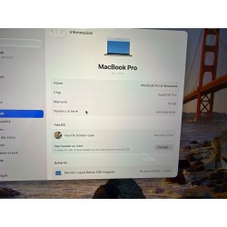 Macbook Pro 16 A2485  M1 Pro 16GB Ram 1TB SSD RICONDIZIONATO