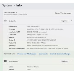 ASUS VivoBook 15 R565J i5 8GB RAM 256GB SSD RICONDIZIONATO