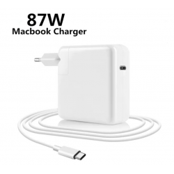 Alimentazione per caricabatterie USB C 87W per MacBook Pro 16, 15, 13 pollici